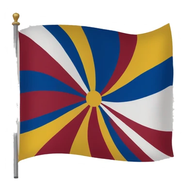 tibetan flag sticker