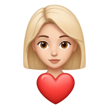 Sara in heart sticker