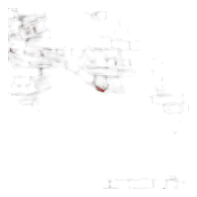 ceinture avec des briques rouge sticker