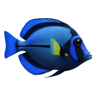 blue tang sticker