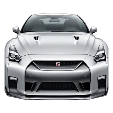 Nissan GT-R - Nissan (Model Year: 2022) (Iconic colour: Silver) sticker