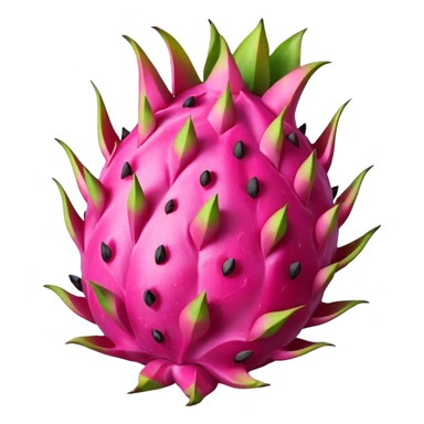 Dragon fruit emoji sticker