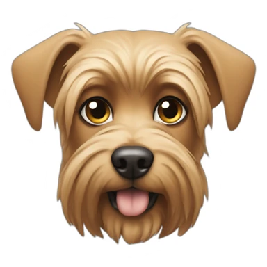 dog-yorkshire-batman-point-ears-down sticker