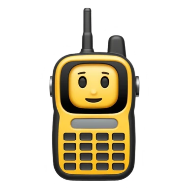 walkie talkie emoji sticker