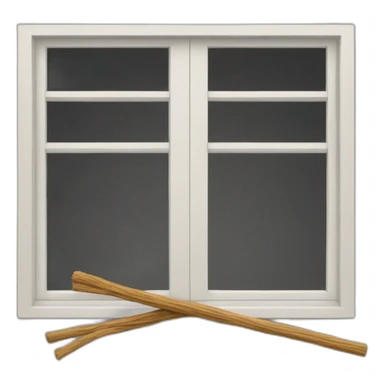 Fenêtres  en stick sticker