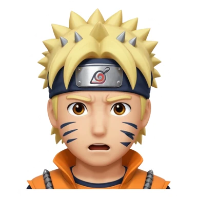 Naruto different reactions sticker