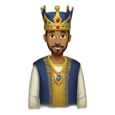 King of morroco sticker