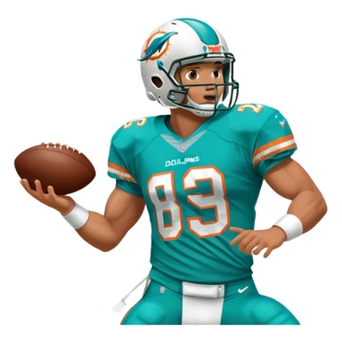 Miami Dolphins sticker