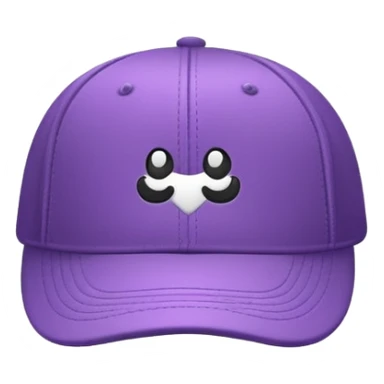 purple NYC cap sticker