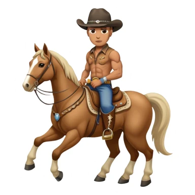 the rock on a horse sticker