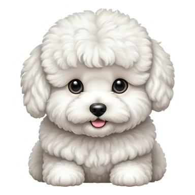 bichon frise sticker