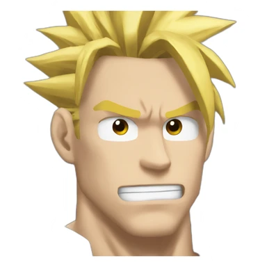 All might hero motivated sticker