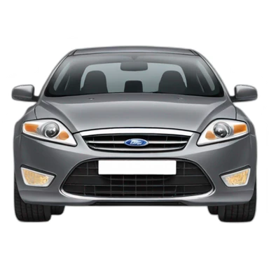 Gray Ford Mondeo MK4 sticker