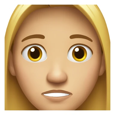 Person glaring at you from the side sticker