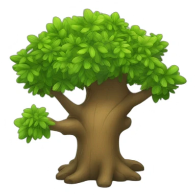 Una rama pequeña de arbol sticker