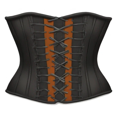 corset on beautiful women sticker