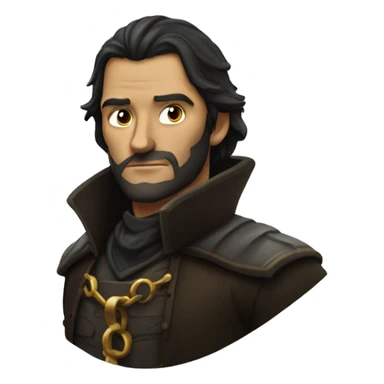 Corvo com círculo dourado atrás da cabeça  sticker