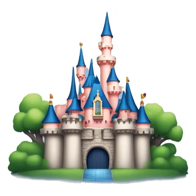 Disneyland paris castle sticker