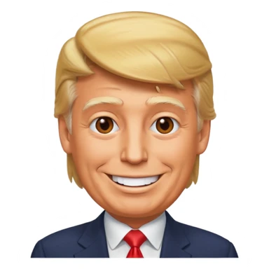 Donald Trump emoji sticker