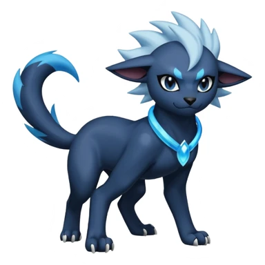 Luxray-Absol-Dewott-fusion sticker