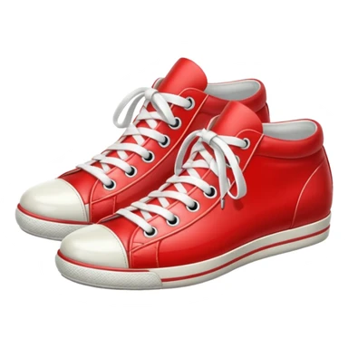 los zapatatos rojos de sonic sin sonic sticker