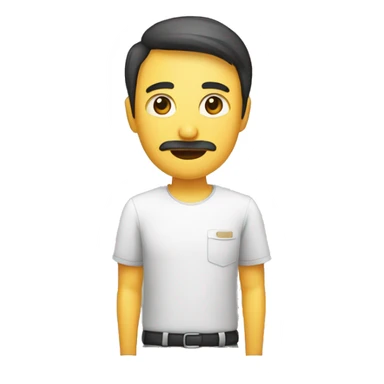 obrero preguntandose algo sticker