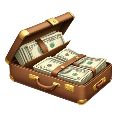 case with cash sticker