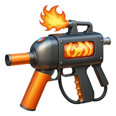 flame thrower sticker