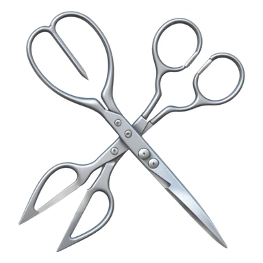 A pair of scissors  sticker