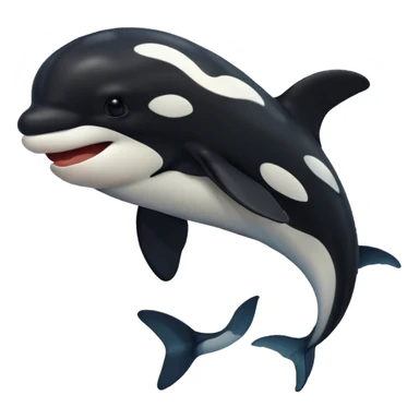 giggle Orca sticker