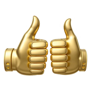 👍 and 👎 combined together sticker