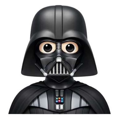 Dark Vador full noir  sticker