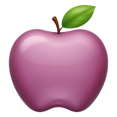 Mauve Apple sticker