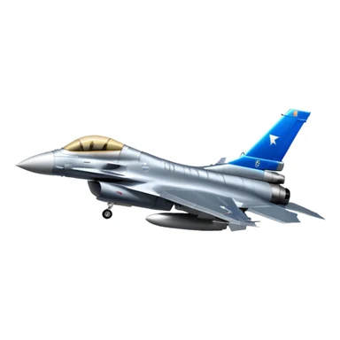 F-16 Fighting Falcon jet sticker