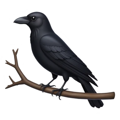 Black Crow sticker
