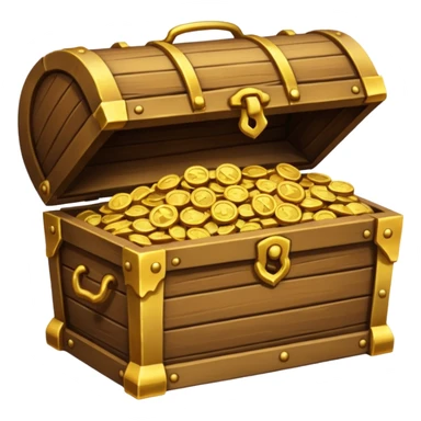 Buried treasure sticker