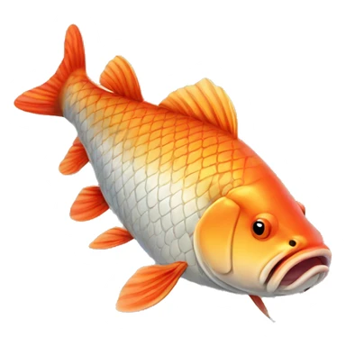 carp fish sticker