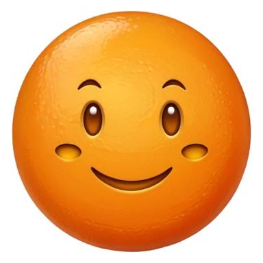 fais moi un bonbon orange sticker