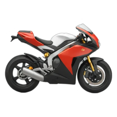 moto de carreras sticker