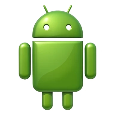 android green symbol  sticker