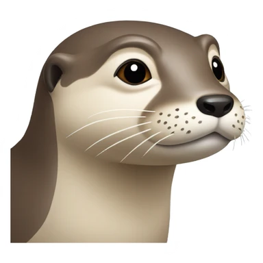 loutre qui boude sticker