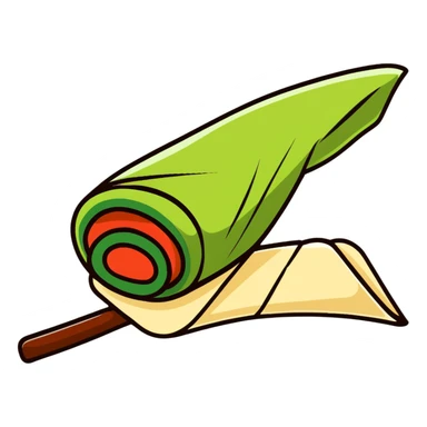 temaki handroll sushi sticker