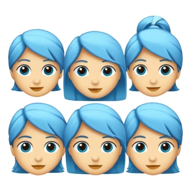 Mavi tik rozetini yaparmısın sticker