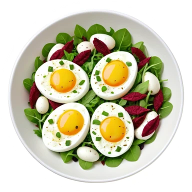 Egg, Labneh and Sumac Salad Bowls
 sticker