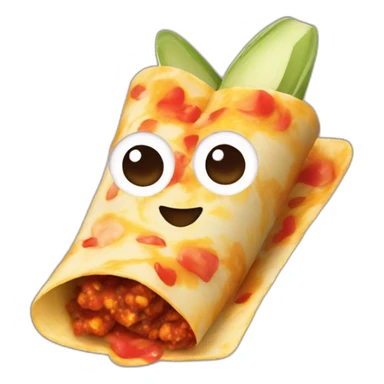 Enchiladas love sticker
