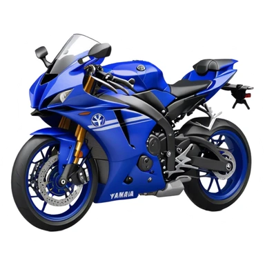 Yamaha YZF (Sportbike) - Yamaha YZF-R1 (Model Year: 2022) (Iconic colour: Blue) sticker