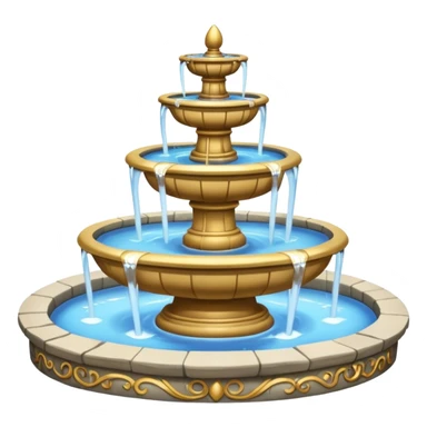 park Fountain sticker