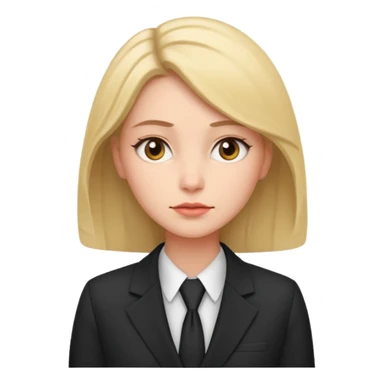 the woman in suits thinks about a lot of people sticker