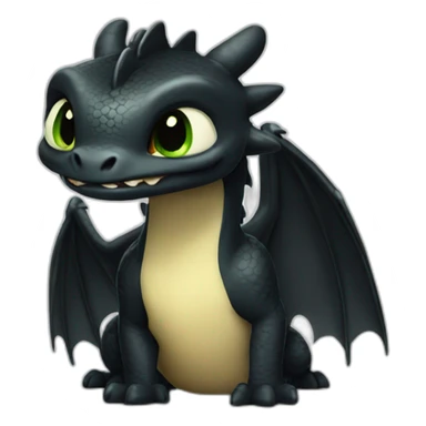 dragon toothless sticker