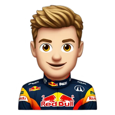 Redbull F1 Max Verstappen sticker